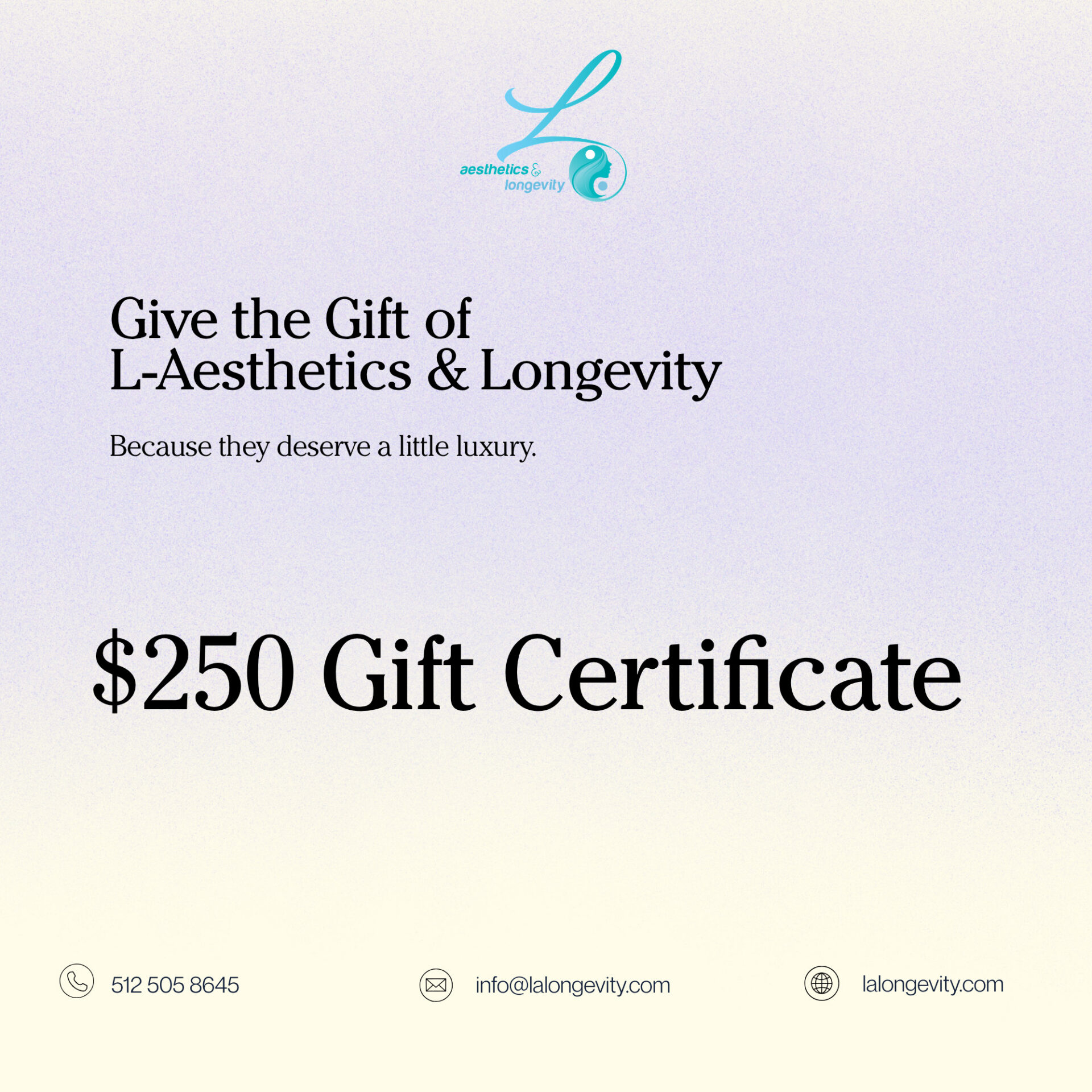 $250 Gift Certificate