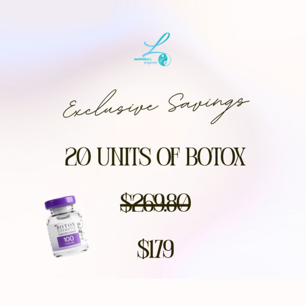 20 Units of Botox