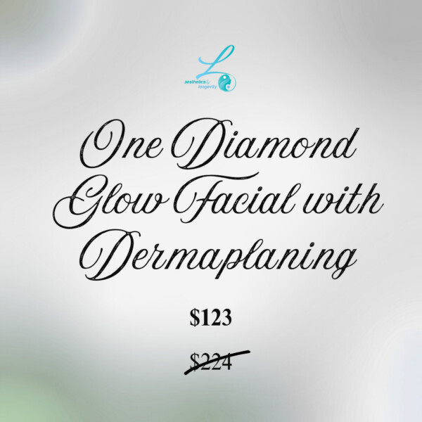 Diamond Glow + Dermaplaning
